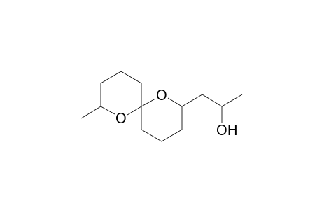 (E,E)-2-(2'-Hydroxypropyl)-8-methyl-1,7-dioxaspiro[5.5]undecane