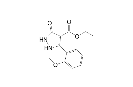 Ethyl-5-(2-methoxyphenyl) 3-oxo-2,3-dihydro-1H-pyrazol-4-carboxylate