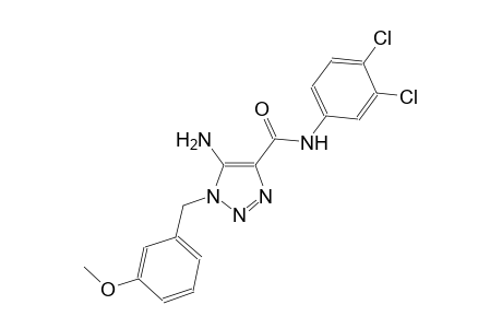 1H-1,2,3-triazole-4-carboxamide, 5-amino-N-(3,4-dichlorophenyl)-1-[(3-methoxyphenyl)methyl]-