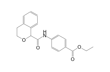benzoic acid, 4-[[(3,4-dihydro-1H-2-benzopyran-1-yl)carbonyl]amino]-, ethyl ester
