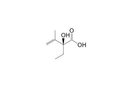 (2S)-2-Ethyl-2-hydroxy-3-methylbut-3-enoic acid
