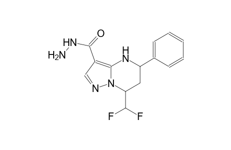 7-(difluoromethyl)-5-phenyl-4,5,6,7-tetrahydropyrazolo[1,5-a]pyrimidine-3-carbohydrazide