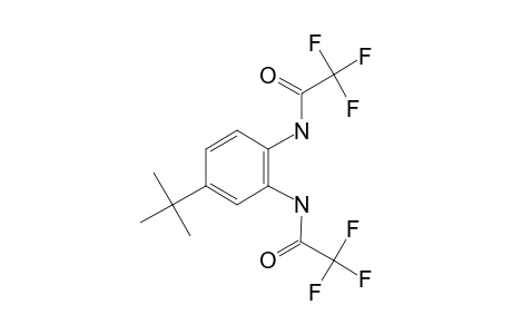 4-Tert-butyl-1,2-diaminobenzene, N,N'-bis(trifluoroacetyl)-