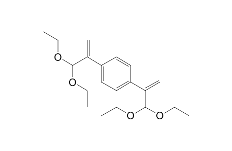 1,4-Bis(1-formylethenyl)benzene bis(diethyl acetal)