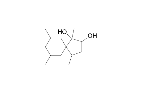 1,4,7,9-Tetramethyl-spiro[4,5]decane-1,2-diol