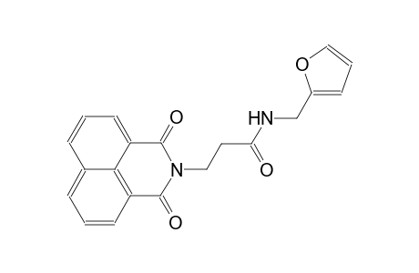 3-(1,3-dioxo-1H-benzo[de]isoquinolin-2(3H)-yl)-N-(2-furylmethyl)propanamide