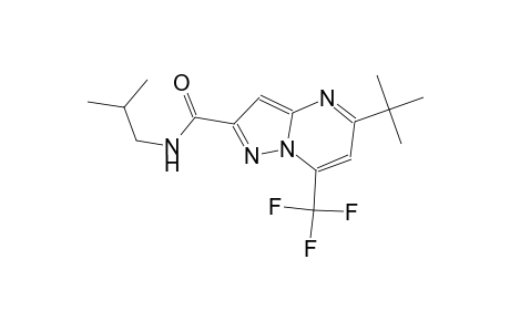 5-tert-butyl-N-isobutyl-7-(trifluoromethyl)pyrazolo[1,5-a]pyrimidine-2-carboxamide