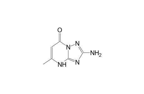 2-Amino-7-methyl-5,8-dihydro-s-triazolo[1,5-a]pyrimidin-5-one