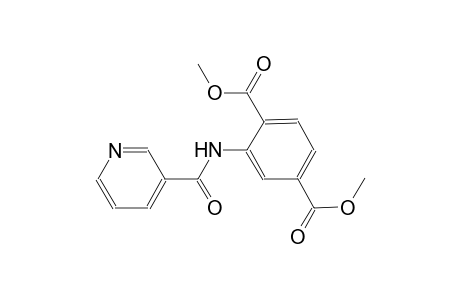 dimethyl 2-[(3-pyridinylcarbonyl)amino]terephthalate