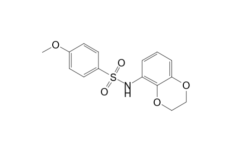 Benzenesulfonamide, N-(2,3-dihydrobenzo[1,4]dioxin-5-yl)-4-methoxy-