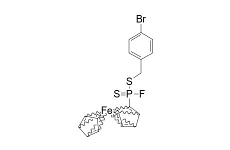 4-BROMOBENZYL-FERROCENYLPHOSPHONOFLUORIDODITHIOATE