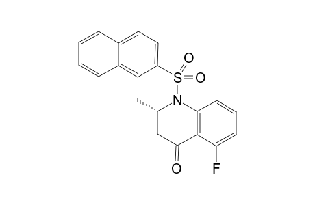 (S)-5-fluoro-2-methyl-1-(naphthalene-2-sulfonyl)-2,3-dihydro-1H-quinolin-4-one