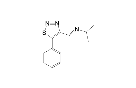 4-ISOPROPYLIMINOMETHYL-5-PHENYL-1,2,3-THIADIAZOLE