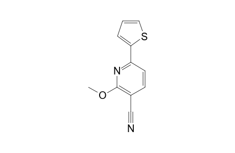 2-Methoxy-6-(2-thienyl)pyridine-3-carbonitrile