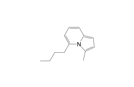 5-Butyl-3-methylindolizine