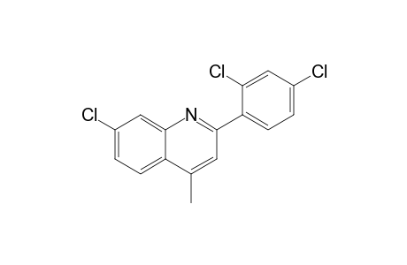 2-(2',4'-Dichlorophenyl)-7-chloro-4-methylquinoline