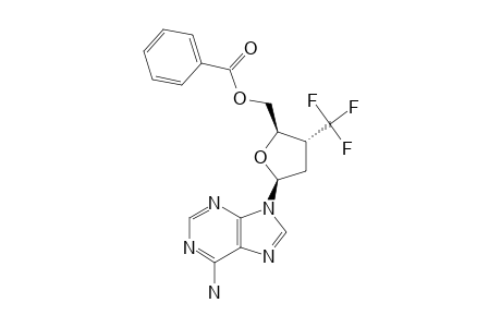 9-(5-O-BENZOYL-2,3-DIDEOXY-3-C-TRIFLUOROMETHYL-BETA-D-ERYTHRO-PENTOFURANOSYL)-ADENINE