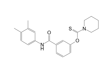 1-piperidinecarbothioic acid, O-[3-[[(3,4-dimethylphenyl)amino]carbonyl]phenyl] ester