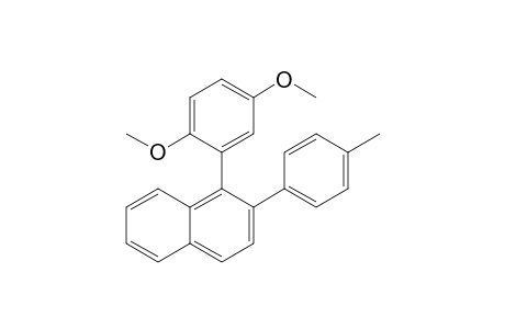 2-(4-Methylphenyl)-1-(2,5-dimethoxyphenyl)naphthalene