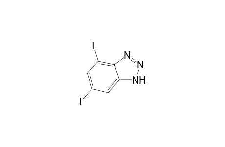 1H-1,2,3-benzotriazole, 4,6-diiodo-
