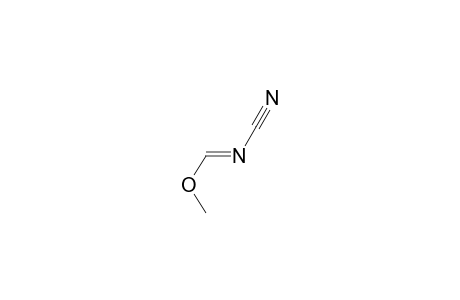 Methyl N-cyanomethanimidate