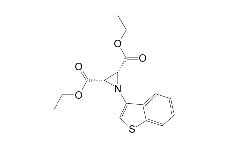 2,3-Aziridinedicarboxylic acid, 1-benzo[b]thien-3-yl-, diethyl ester, cis-