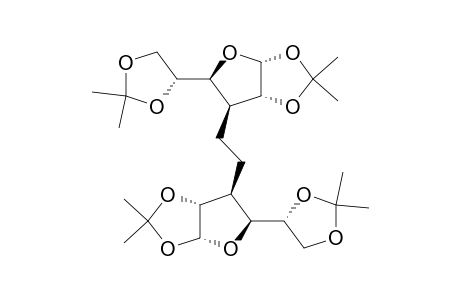 1,2-Bis(3-deoxy-1,2:5,6-di-O-isopropylidene-.alpha.-D-allofuranos-3-yl)ethane