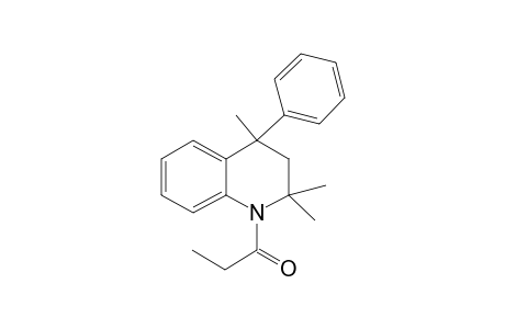 2,2,4-Trimethyl-4-phenyl-1-propionyl-1,2,3,4-tetrahydroquinoline