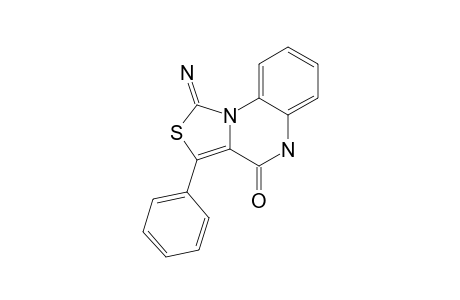 4,5-DIHYDRO-3-PHENYL-1-IMINOTHIAZOLO-[3,4-A]-QUINOXALIN-4-ONE