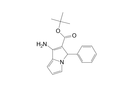 3H-Pyrrolizine-2-carboxylic acid, 1-amino-3-phenyl-, 1,1-dimethylethyl ester