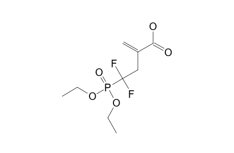 4,4-DIFLUORO-4-(DIETHOXYPHOSPHINOYL)-2-METHYLENEBUTANOIC-ACID