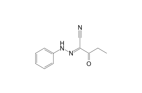 (2E)-3-Oxo-2-(phenylhydrazono)pentanenitrile