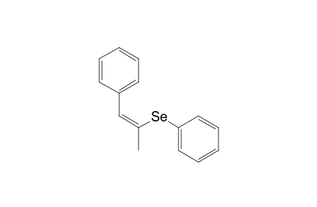 (Z)-1-Phenyl-2-(phenylseleno)-1-propene