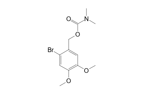 1-[(2-BROMO-4,5-DIMETHOXYPHENYL)-METHOXY]-N,N-DIMETHYLMETHANAMIDE