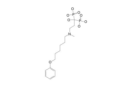 1-HYDROXY-3-[METHYL-(6-PHENOXYHEXYL)-AMINO]-PROPYLIDENE-1,1-BISPHOSPHONIC-ACID
