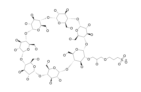 2-(I)-O-(3-SULFONATOPROPYLOXY-2-HYDROXYPROPYL)-CYCLOMALTOHEPTAOSE