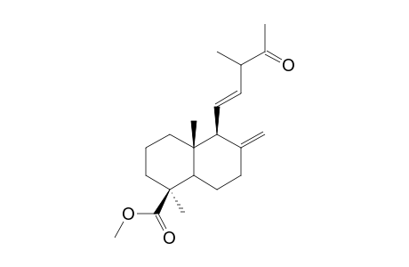 Methyl 14-oxo-labda-8(17),11E-dien-19-oate