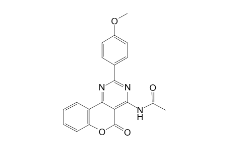 N-[2-(4-methoxyphenyl)-5-oxo-5H-chromeno[4,3-d]pyrimidin-4-yl]acetamide