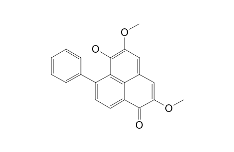 XIPHIDONE;6-HYDROXY-2,5-DIMETHOXY-7-PHENYL-1-H-PHENALEN-1-ONE
