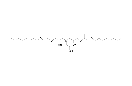 1,1'-[(2-hydroxyethyl)imino]bis{3-[1-methyl-2-(octyloxy)ethoxy]-2-propanol}