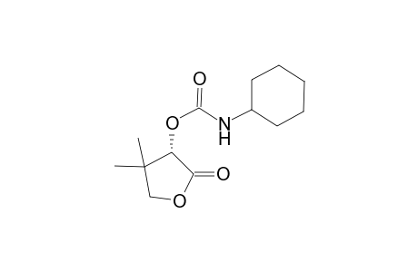 (S)-3-Cyclohexylaminocarbonyloxy-dihydro-4,4-dimethyl-2(3H)-furanone