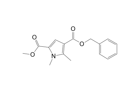 4-Benzyl 2-methyl 1,5-dimethyl-1H-pyrrole-2,4-dicarboxylate
