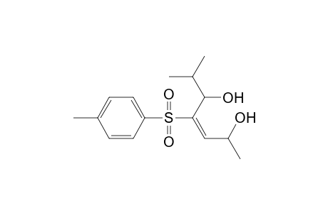 (E)-6-methyl-4-tosyl-3-heptene-2,5-diol