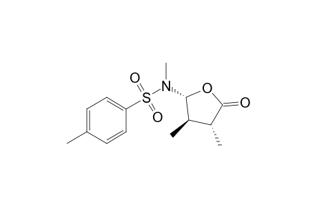 (2R,3R,4R)-2,3-Dimethyl-4-(N-Methyl-N-tosylamino)butyrolactone