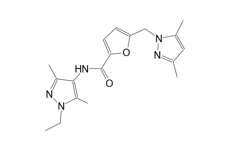 5-[(3,5-dimethyl-1H-pyrazol-1-yl)methyl]-N-(1-ethyl-3,5-dimethyl-1H-pyrazol-4-yl)-2-furamide