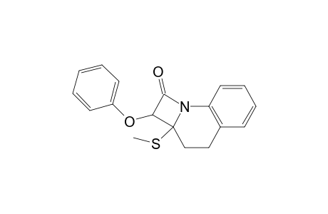 2a-(methylthio)-2-phenoxy-3,4-dihydro-2H-azeto[1,2-a]quinolin-1-one