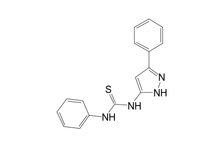 1-(3-Phenyl-1H-pyrazol-5-yl)-3-phenylthiourea