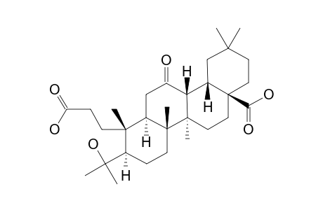 OLEAN-12-OXO-4-HYDROXY-3,28-DIOIC_ACID