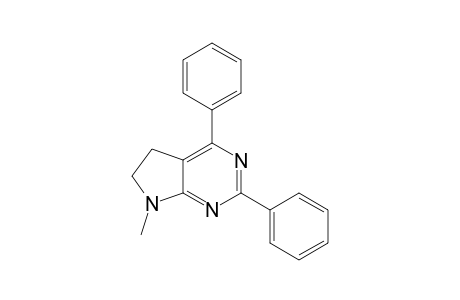 7-Methyl-2,4-diphenyl-5,6-dihydropyrrolo[2,3-d]pyrimidine