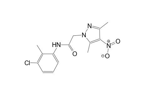 N-(3-chloro-2-methylphenyl)-2-(3,5-dimethyl-4-nitro-1H-pyrazol-1-yl)acetamide